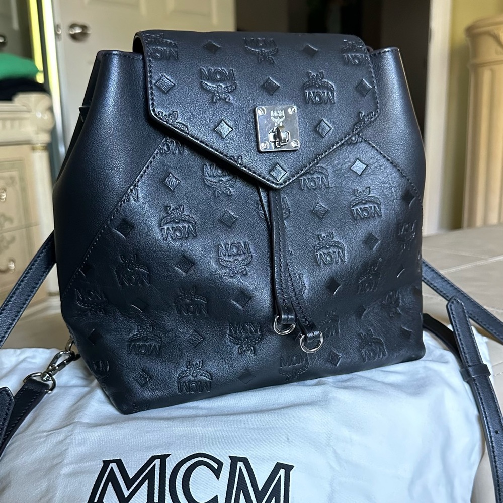 MCM Flap Backpack